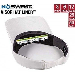 Visors Visor Sweat Liner Golf Hat & Cap Liner - CL186GO2I8D $46.31