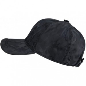 Baseball Caps Unisex Baseball Cap-Adjustable Camouflage Tactical Outdoor Sun Cool Sport Hat - Black - CN18D3MO750 $21.36