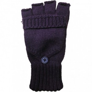 Skullies & Beanies Winter Beanies & Gloves For Men & Women- Warm Thermal Cold Resistant Bulk Packs - 6 Pack Fingerless Purple...