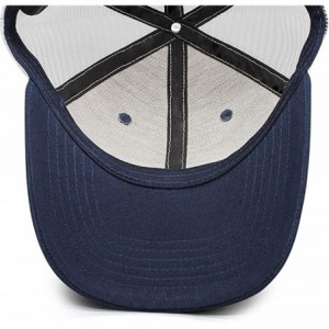 Baseball Caps Mens Baseball Cap Lightweight Casual Breathable Adjustable Trucker Hat - Navy-blue-38 - CW1952G57I9 $37.93